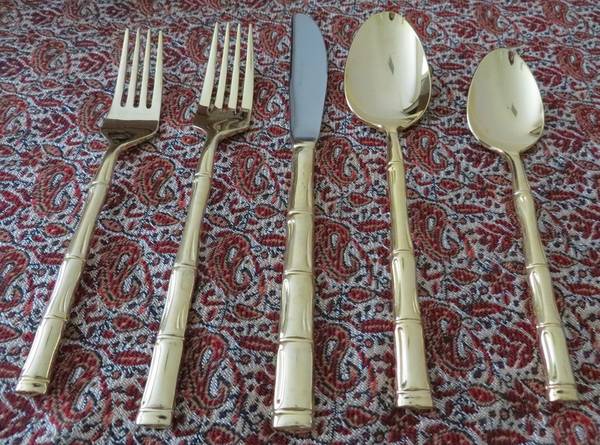 BEI6 (Gold Electroplate) Individual Salad Fork