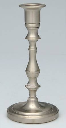 Platinum Mist "Finish" (Nickel, Hollowware) 7" Candlestick