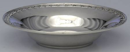 0187 (Sterling, Hollowware) 5" Pierced Bon Bon Bowl