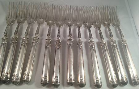 BTX1 (Sterling) Individual Solid Fish Fork