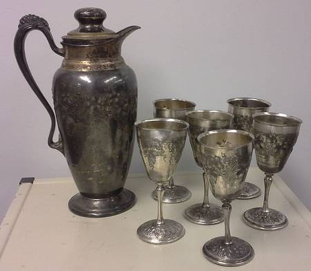 5822 (Silverplate, Hollowware) Wine Decanter