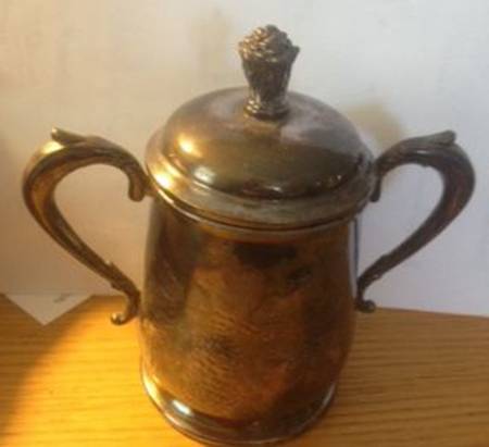 Pinehurst (Silverplate, Hollowware) Sugar Bowl & Lid
