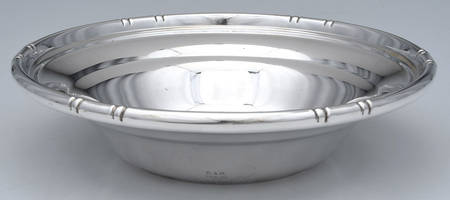 Bamboo (Sterling, Hollowware) 9" Round Vegetable Bowl
