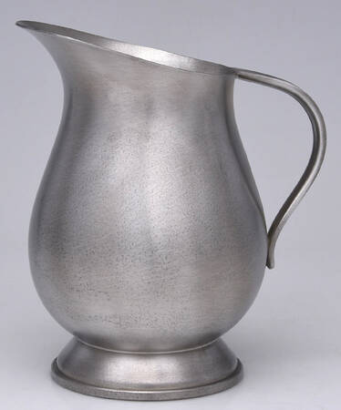 Pewter Hollowware Pitcher