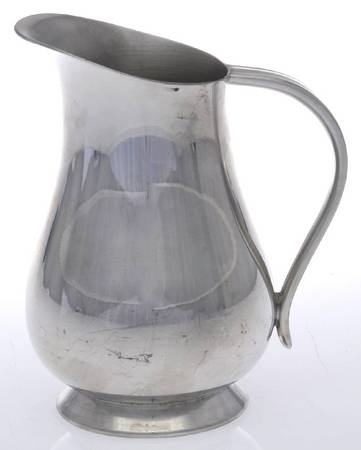Pewter Hollowware Pitcher Water