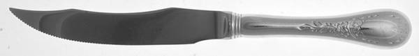 Queen Mary (Silverplate) Individual Fish Knife with Stainless Blade