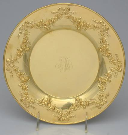 BTFBTF19 (Sterling, Hollowware) 9" Dinner Plate