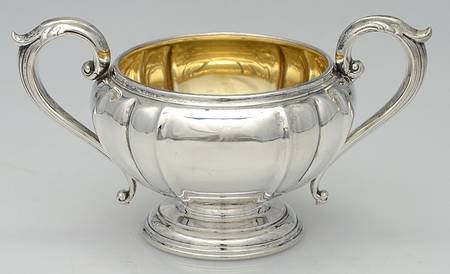 49-7 (Sterling, Hollowware) Open Sugar Bowl