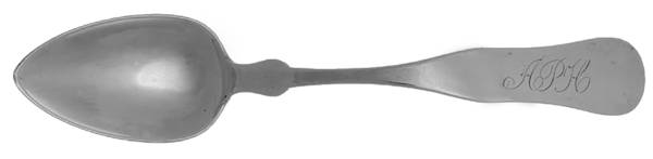 Coin Silver Flatware Dessert/Oval Soup Spoon by Bailey and Bowers