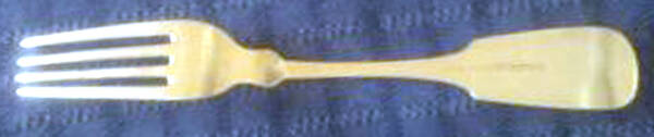 Coin Silver Flatware Youth Fork