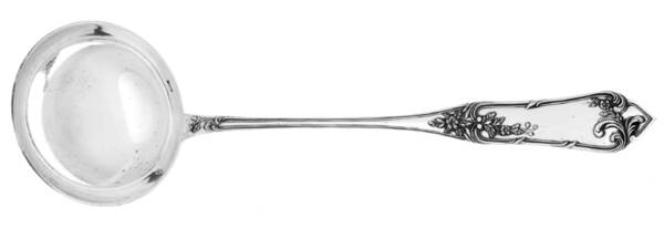 BOQ12 (Silverplate) Solid Soup Ladle