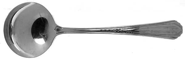 CAD1 (SILVERPLATE) Round Bowl Soup Spoon (Bouillon)