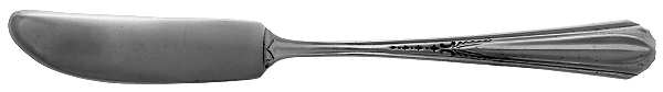 CAD1 (SILVERPLATE) Flat Handle Master Butter Knife