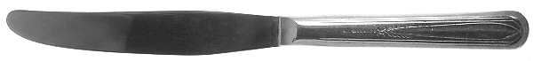 CAD1 (SILVERPLATE) Modern Solid Knife