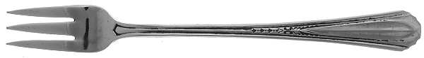 CAD1 (SILVERPLATE) Cocktail/Seafood Fork