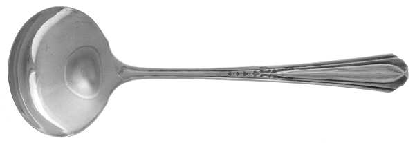 CAD1 (SILVERPLATE) Solid Gravy Ladle