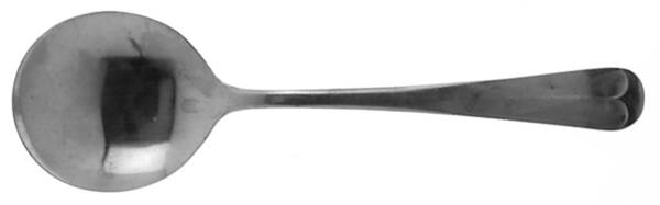 CAO5 (STAINLESS) Round Bowl Soup Spoon (Cream Soup)