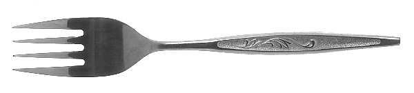 CAS1 (STAINLESS) Individual Salad Fork