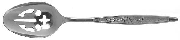CAS1 (STAINLESS) Pierced Tablespoon (Serving Spoon)