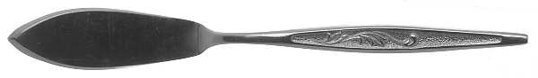 CAS1 (STAINLESS) Flat Handle Master Butter Knife
