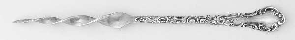 Geneva (Sterling, 1895) 1 Twisted Tine Butter Pick
