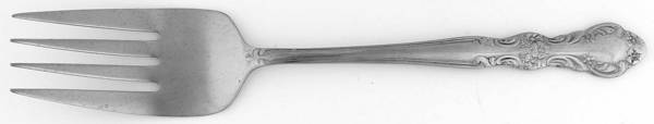 Alyssa (Stainless) Medium Solid Cold Meat Serving Fork