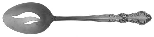 Alyssa (Stainless) Pierced Tablespoon (Serving Spoon)