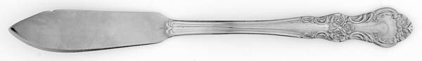 Alyssa (Stainless) Flat Handle Master Butter Knife