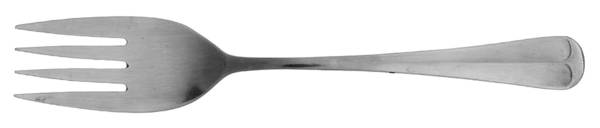American Pride (Stainless) Small Solid Cold Meat Serving Fork