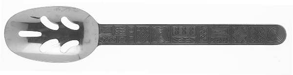 Aztec (Stainless) Pierced Tablespoon (Serving Spoon) by Cambridge Silver