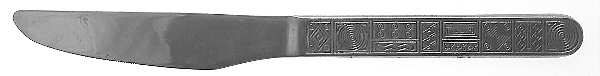 Aztec (Stainless) Modern Solid Knife by Cambridge Silver