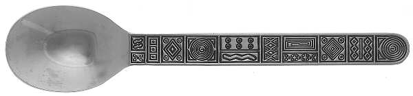 Aztec (Stainless) Round Bowl Soup Spoon (Cream Soup)