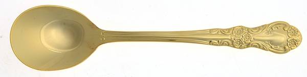 Gold Alyssa (Gold Electroplate) Sugar Spoon