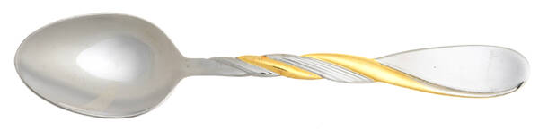 Gold French Braid (Stainless, Gold Accent) Place/Oval Soup Spoon