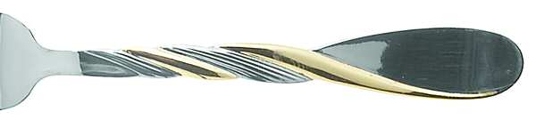 Gold French Braid (Stainless, Gold Accent) by Cambridge Silver