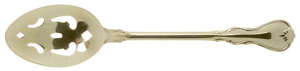 Gold Jessica (Gold Electroplate) Pierced Tablespoon (Serving Spoon)