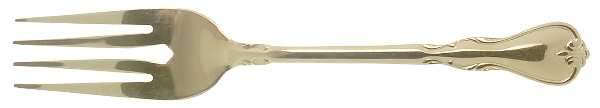 Gold Jessica (Gold Electroplate) Individual Salad Fork
