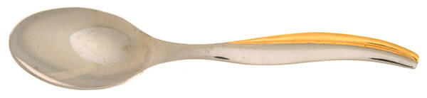 Gold Riva (Stainless, Gold Accent) Teaspoon