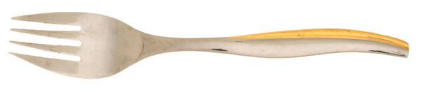 Gold Riva (Stainless, Gold Accent) Individual Salad Fork