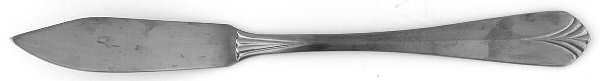Krysten (Stainless) Flat Handle Master Butter Knife by Cambridge Silver