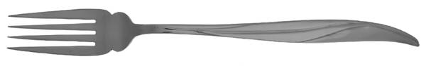 CCS2 (STAINLESS) Large Solid Cold Meat Serving Fork