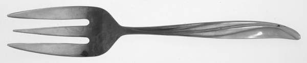 CCS2 (STAINLESS) Medium Solid Cold Meat Serving Fork by Castle Court