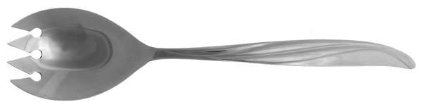 CCS2 (STAINLESS) Solid Salad Serving Fork