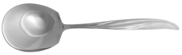 CCS2 (STAINLESS) Solid Smooth Casserole Spoon
