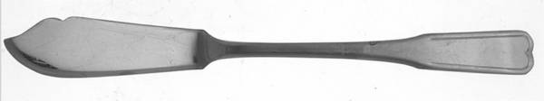 CCS6 (STAINLESS) Flat Handle Master Butter Knife by Castle Court