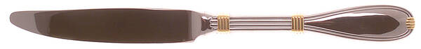 Antionette (Stainless, Gold Accent) New French Hollow Knife