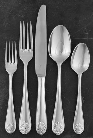 Coquille (Stainless) 40 Piece Estate Set