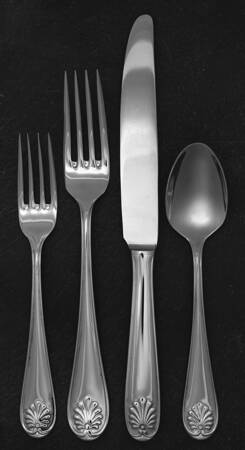 Coquille (Stainless) 4 Piece Place Setting