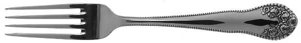 Dior Rose Antique (Stainless) Individual Salad Fork