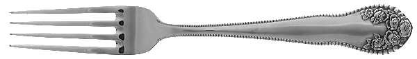 Dior Rose (Stainless) Individual Salad Fork